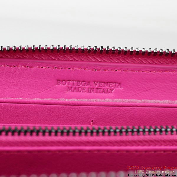 Bottega Veneta Intrecciato Nappa Continental Wallet BV1008 Rose