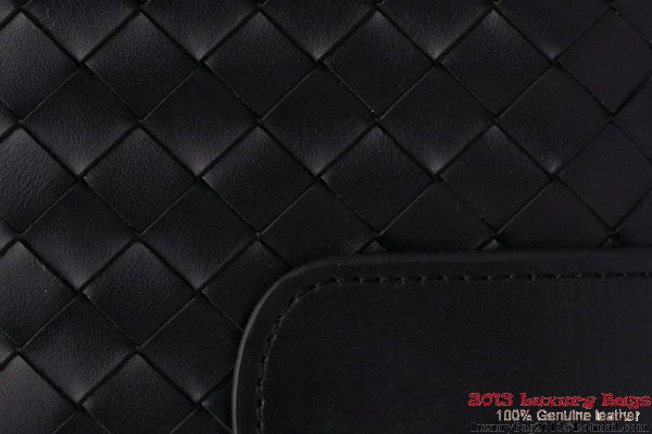 Bottega Veneta Intrecciato Nappa Continental Wallet BV1587 Black