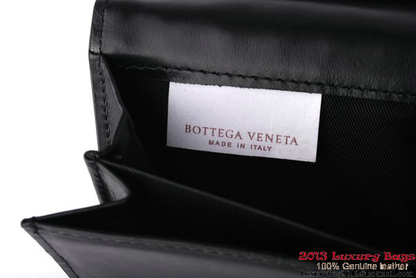 Bottega Veneta Intrecciato Nappa Continental Wallet BV1587 Black