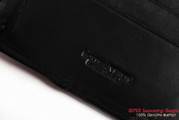 Bottega Veneta Intrecciato Nappa Leather Wallet BV1566 Black