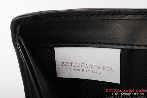 Bottega Veneta Intrecciato Nappa Leather Wallet BV1566 Black