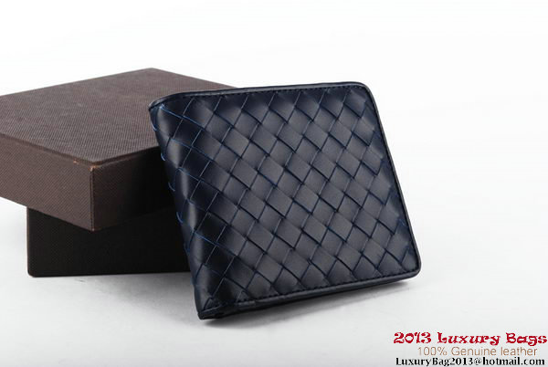 Bottega Veneta Intrecciato Nappa Wallet BV1581 RoyalBlue