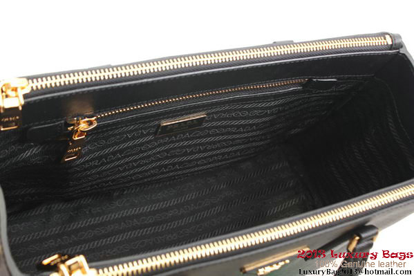 Prada Saffiano Leather 30cm Tote Bag BN1801 Black