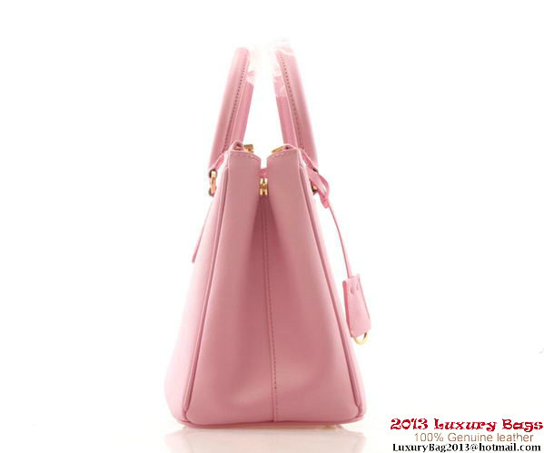 Prada Saffiano Leather 30cm Tote Bag BN1801 Pink