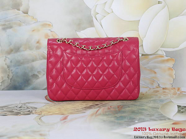 Chanel 2.55 Classic Flap Bag Rose Original Cannage Patterns Gold