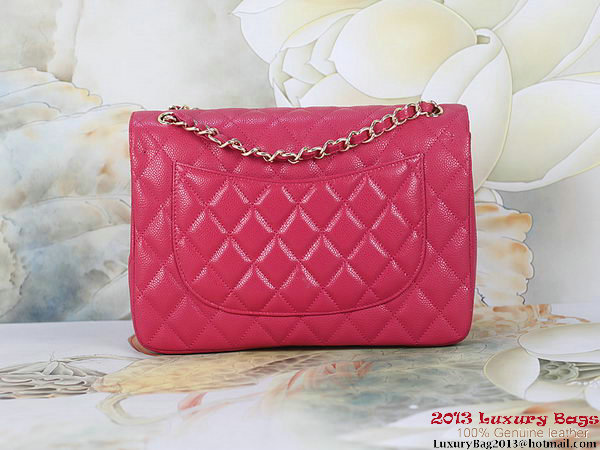 Chanel Classic Flap Bag 1113 Rose Original Cannage Patterns Gold