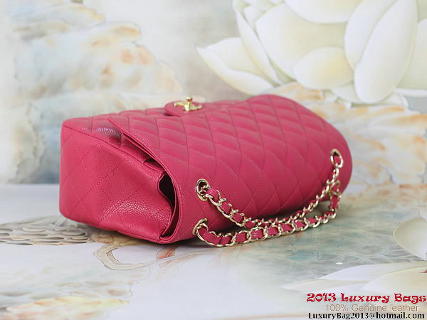 Chanel Classic Flap Bag 1113 Rose Original Cannage Patterns Gold