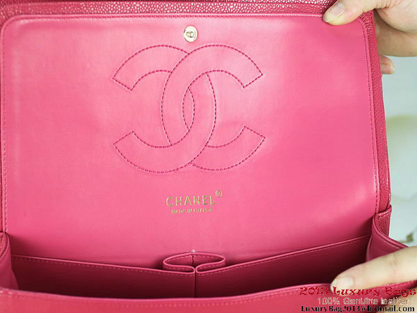 Chanel Classic Flap Bag 1113 Rose Original Cannage Patterns Gold