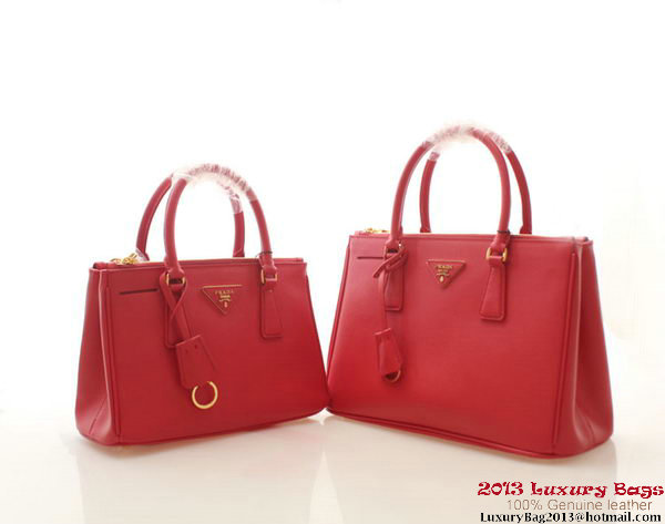 Prada Saffiano Calfskin Leather Small Bag BN2316 Red