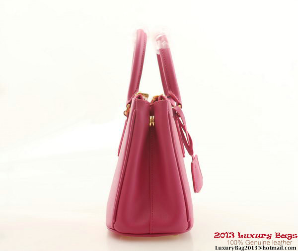 Prada BN2316 Peach Saffiano Calfskin Leather Small Bag