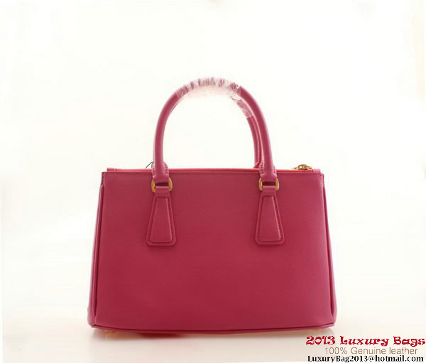 Prada BN2316 Peach Saffiano Calfskin Leather Small Bag