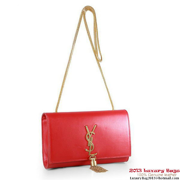 Yves Saint Laurent Small Monogramme Cross-body Shoulder Bag 5475 Red