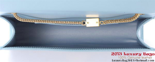 Yves Saint Laurent Small Monogramme Cross-body Shoulder Bag Y042 Light Blue