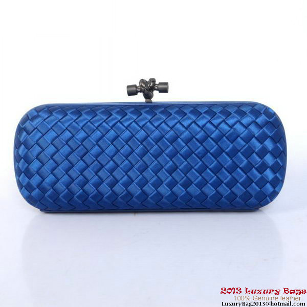 Bottega Veneta 8651L Intrecciato Silk Stretch Knot Clutches