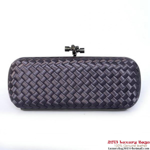 Bottega Veneta 8651L Intrecciato Silk Stretch Knot Clutches