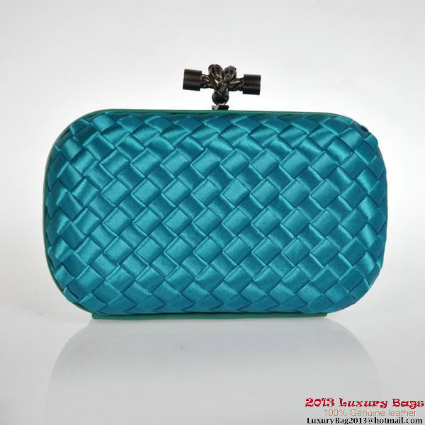 Bottega Veneta 8651S Intrecciato Silk Stretch Knot Clutches