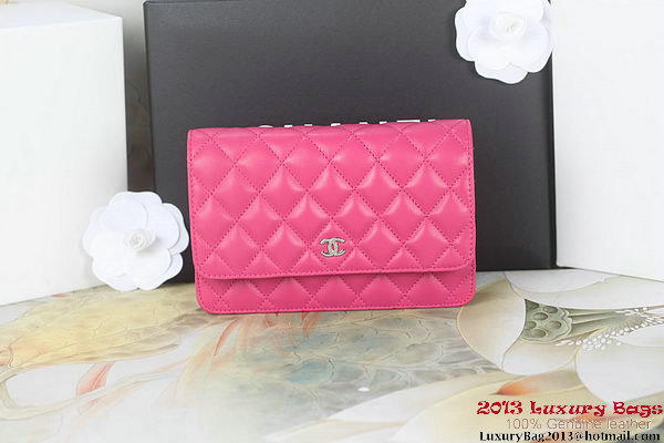 Chanel A33814 Original Sheepskin Leather mini Flap Bag Rose