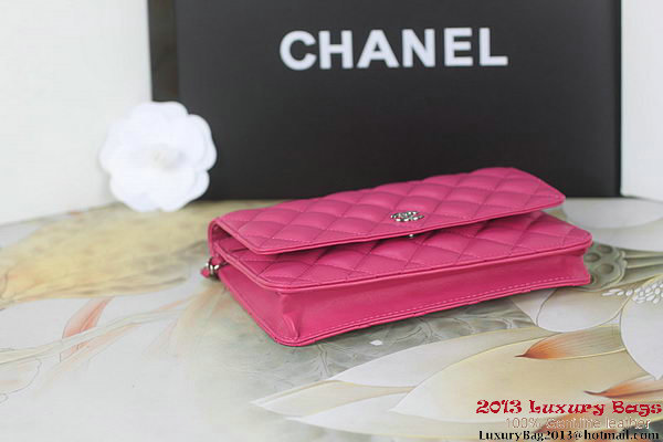 Chanel A33814 Original Sheepskin Leather mini Flap Bag Rose