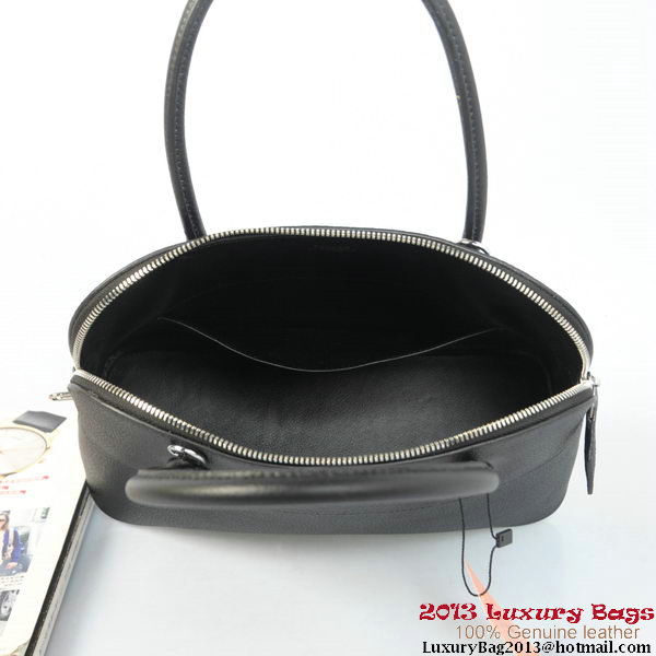 Hermes Bolide Tote Bags Calf Leather Black