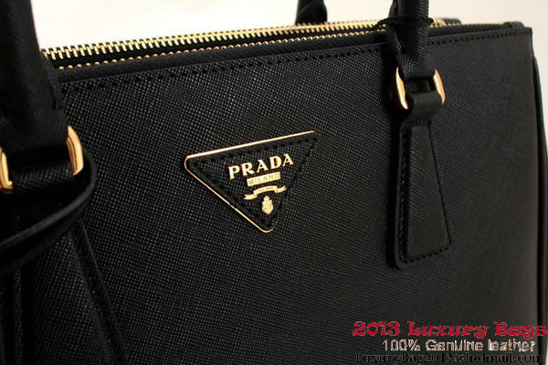 Prada Saffiano 30cm Tote Bag BN1801 - Black