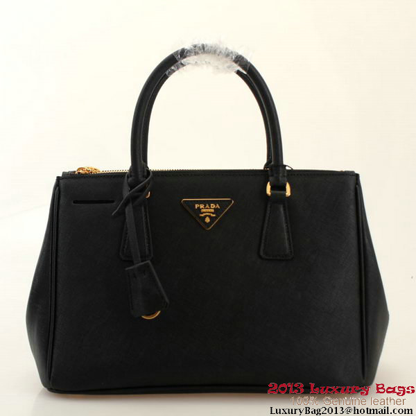 Prada Saffiano 30cm Tote Bag BN1801 - Black