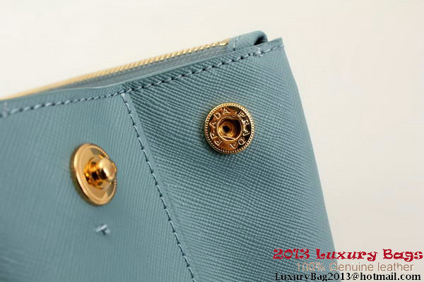 Prada Saffiano 30cm Tote Bag BN1801 - SkyBlue