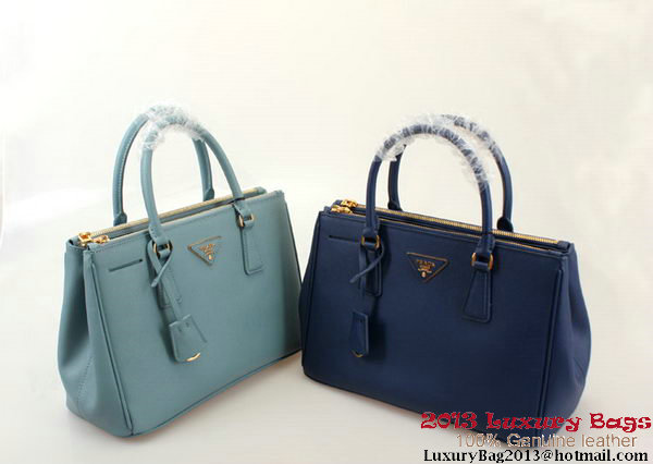 Prada Saffiano 30cm Tote Bag BN1801 - SkyBlue