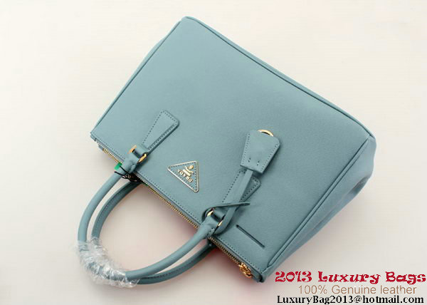 Prada Saffiano 30cm Tote Bag BN1801 - SkyBlue