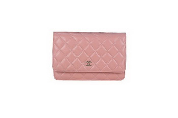 Chanel A33814 Original Sheepskin Leather mini Flap Bag Light Pink