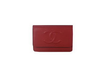 Chanel A48654 Red Original Cannage Patterns Leather mini Flap Bag