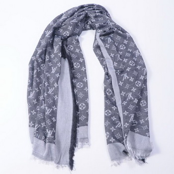 Louis Vuitton Scarves Cotton WJLV091 Gray