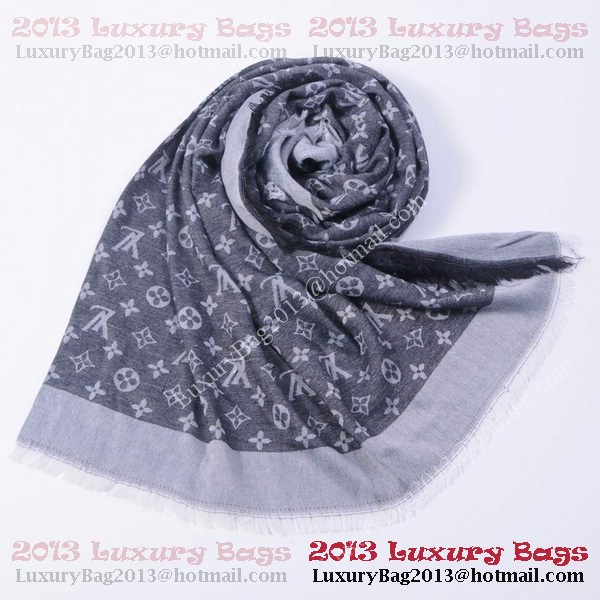 Louis Vuitton Scarves Cotton WJLV091 Gray