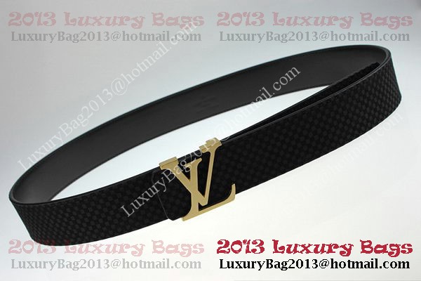 Louis Vuitton Belt LV2051 Black Gold