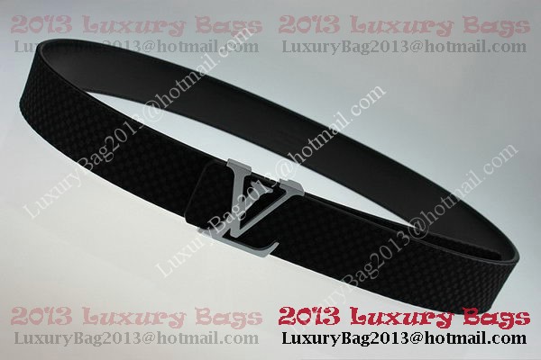 Louis Vuitton Belt LV2051 Black Silver