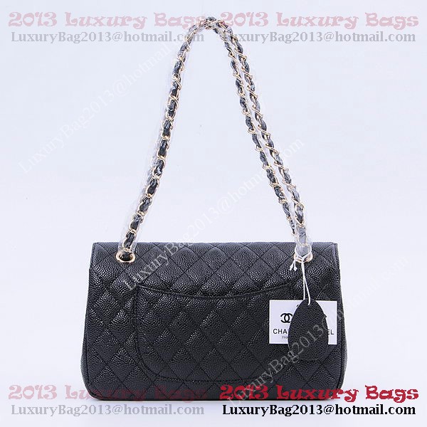 Chanel 2.55 Series Classic Flap Bag 1112 Black Cannage Pattern Gold