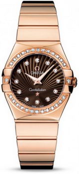 Omega Constellation Polished Quarz Small Watch 158638A