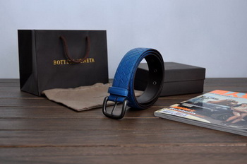 Bottega Veneta Intrecciato Nappa Belt 274484 BLue