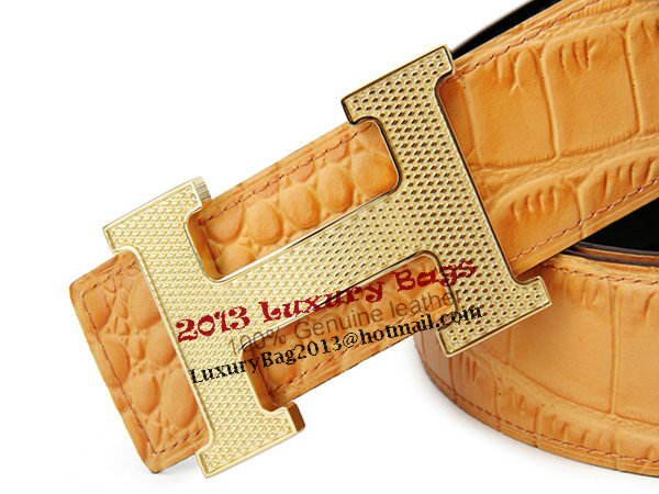 Hermes Belt Scale Leather HB5327 Camel