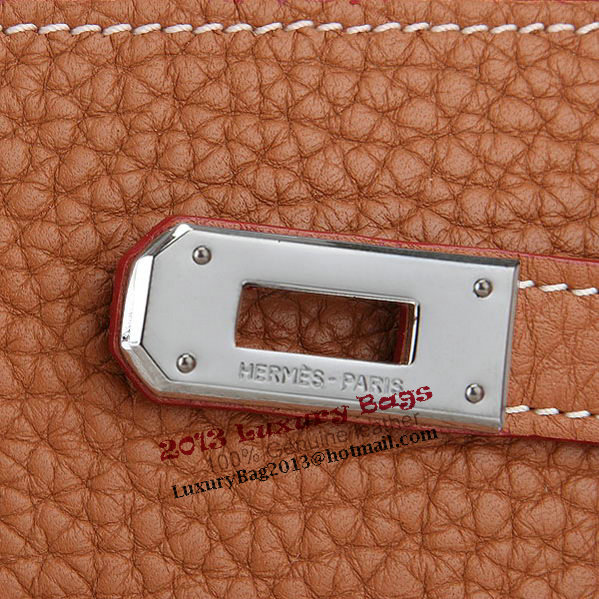 Hermes Kelly Original Leather Bi-Fold Wallet A708 Camel