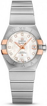 Omega Constellation Brushed Chronometer Watch 158625L