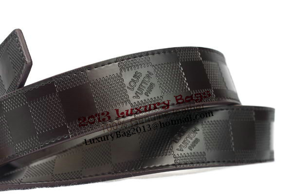 Louis Vuitton Brown Leather Belt LV2054