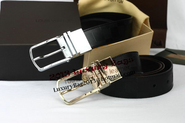 Louis Vuitton Brown Leather Belt LV2058