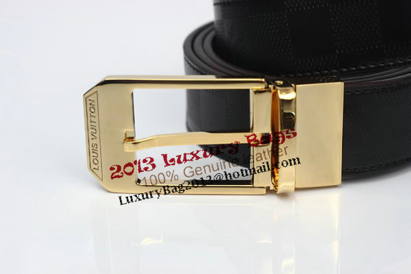 Louis Vuitton Brown Leather Belt LV2059