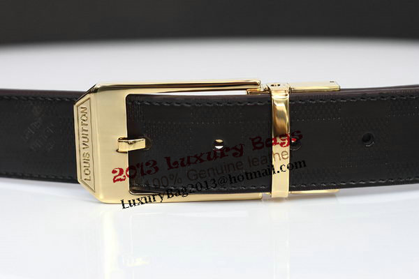 Louis Vuitton Brown Leather Belt LV2059