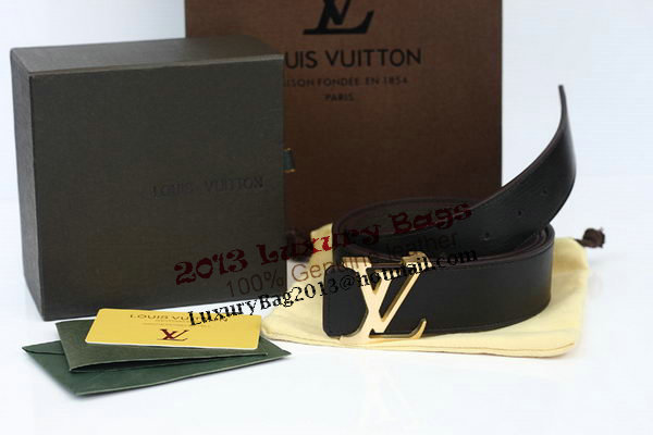 Louis Vuitton Brown Leather Belt LV2060