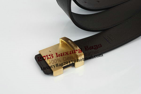 Louis Vuitton Brown Leather Belt LV2060