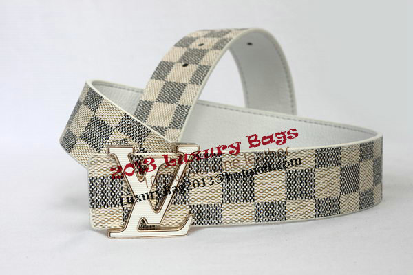 Louis Vuitton Damier Azur Canvas Belt LV2056