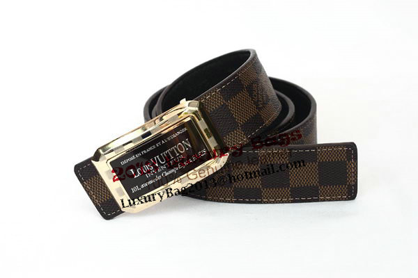 Louis Vuitton Damier Ebene Canvas Belt LV2053