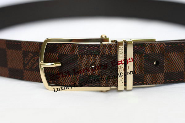 Louis Vuitton Damier Ebene Canvas Belt LV2061