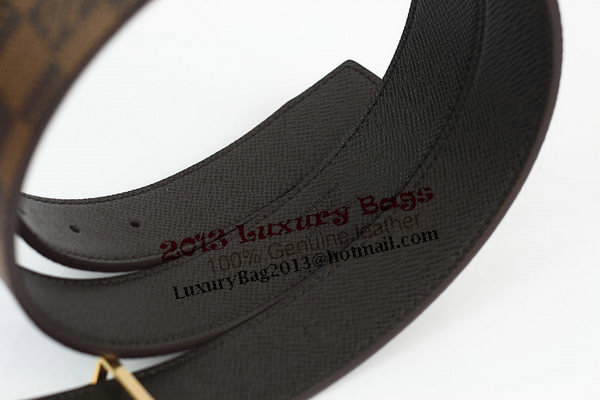 Louis Vuitton Damier Ebene Canvas Belt LV2065